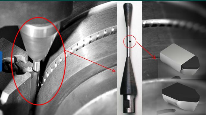 Rebar Roll Groove Machining tool—PCD notching tool