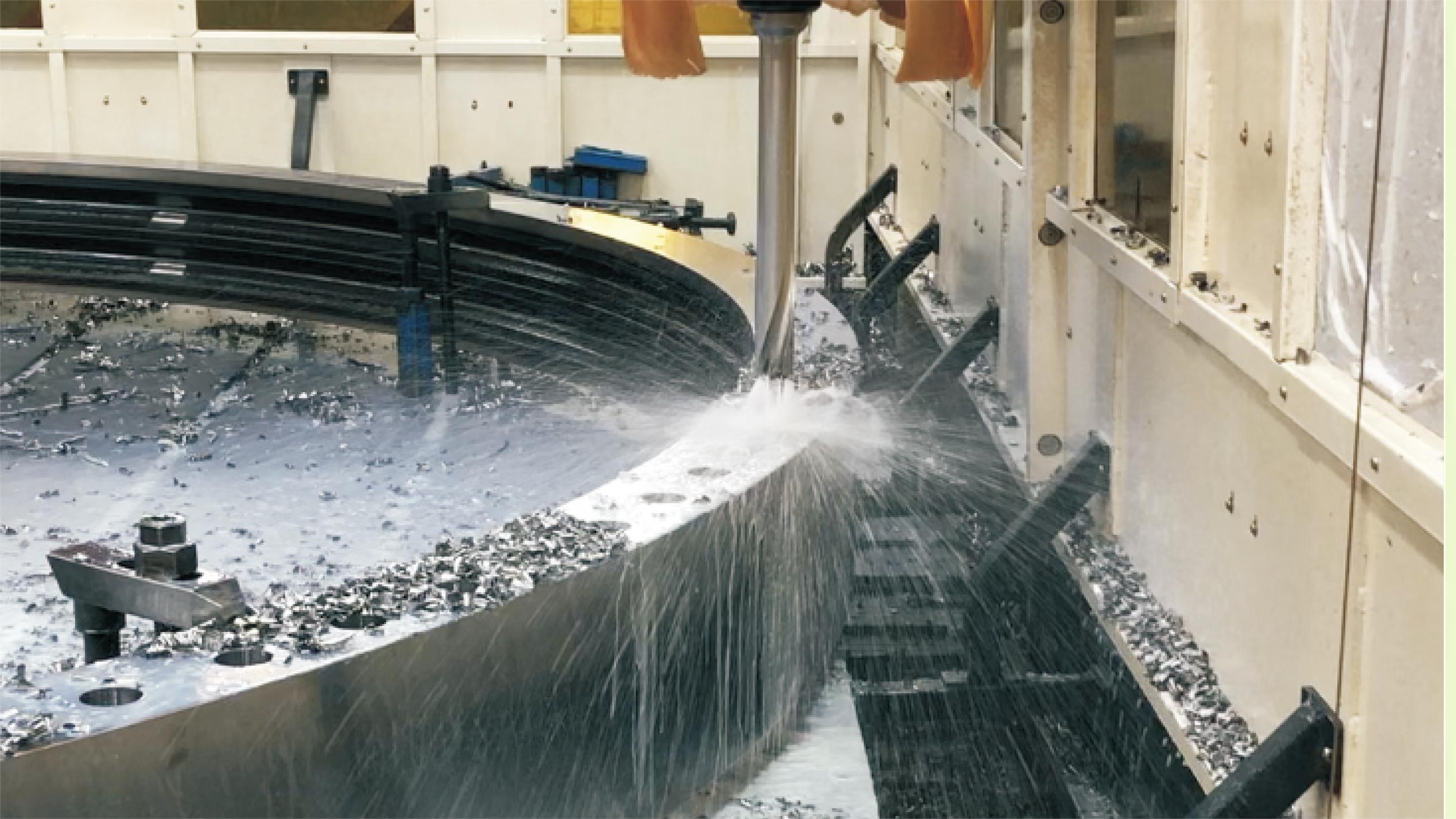 Wind turbine bearing drilling machining recommended Halnn Crown Drilling