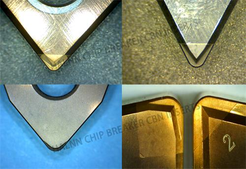 Application range of Halnn CBN inserts chipbreaker