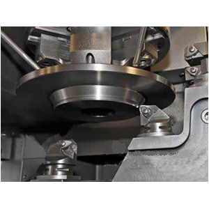 CBN insert machining solution for brake drums and brake discs